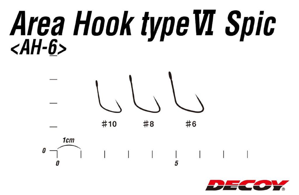 Decoy AH-6 Крючки Spic Area Plug для одинарных приманок, размер 10 (4154)