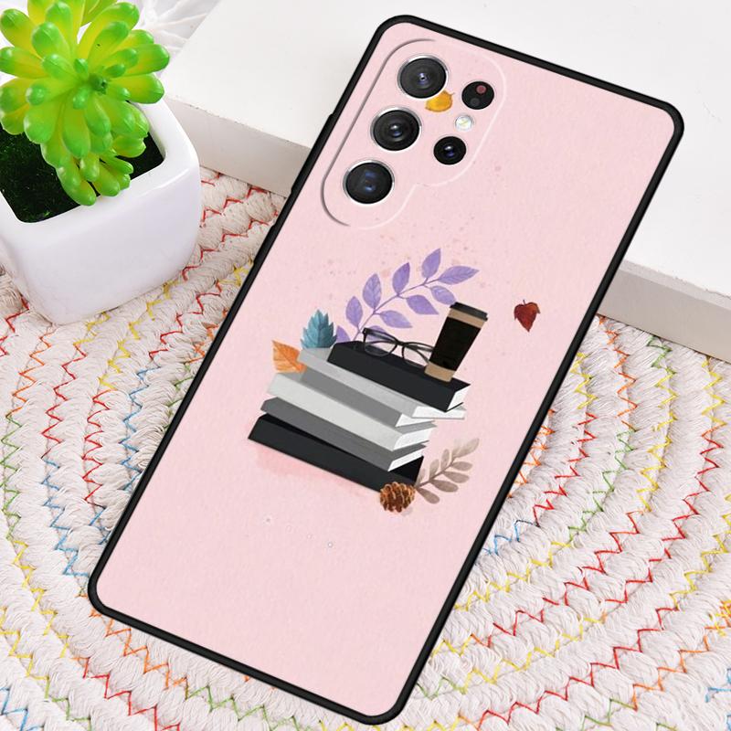 Читайте Больше Книг Чехол из ТПУ для Телефона Samsung Galaxy note 10 pro S26 S25 S24 S23 S22 Ultra Plus S21 FE S20 Ударопрочный Чехол