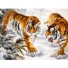 5D Diamond Painting Tiger Picture Of Rhinestones Diamond Embroidery Animals Diamond Mosaic Wall Decor