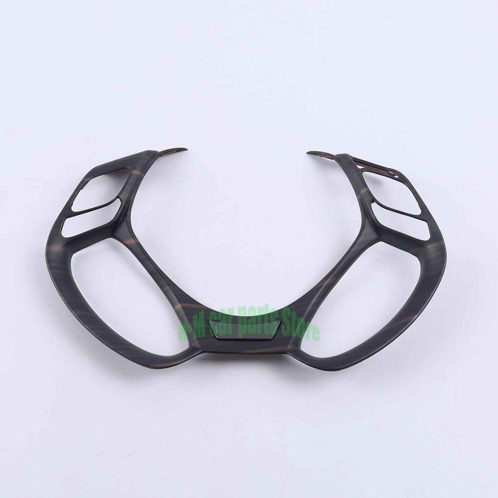 For Auto Styling 2 Stuks Abs Plastic Interieur Stuurwiel Decoratie Cover Trim Voor Toyota C-HR Chr 2016 2017