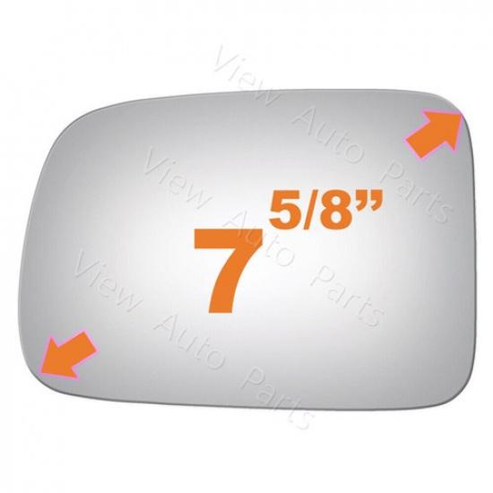 Для Honda CR-V 1997-2006 Стекло наружного зеркала заднего вида Левая сторона LH Плоское Замена