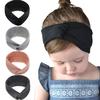 Newborn Toddler Kid Baby Girls Solid Knot Turban Headband Headwear Accessories