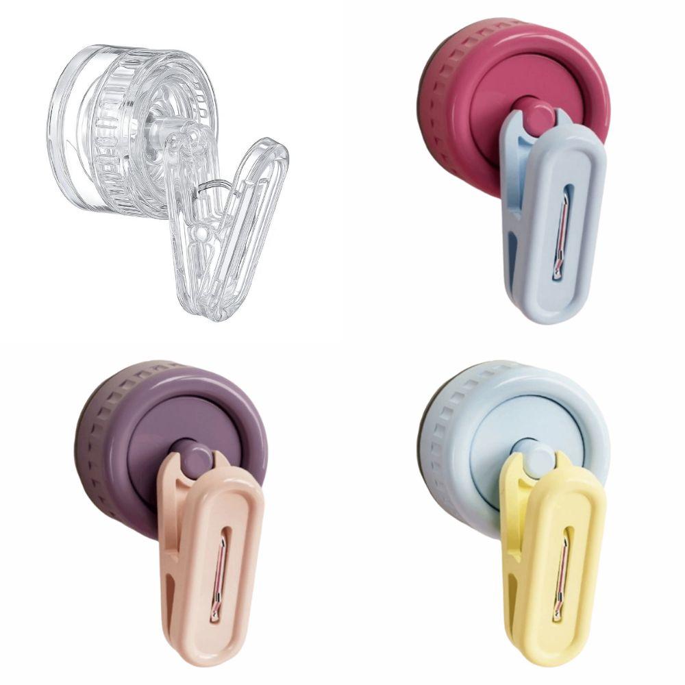 Rotating Suction Cup Hook Waterproof Utility Hook Organizer Wall Clip Counter Decor
