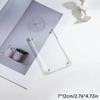 Ticket Commemorative Storage Holder Transparent Acrylic Magnetic Photo Frame Fridge Sticker Display Frame Home Decoration