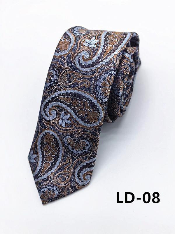 Галстук 8 см с персонализированным принтом, завязанный вручную