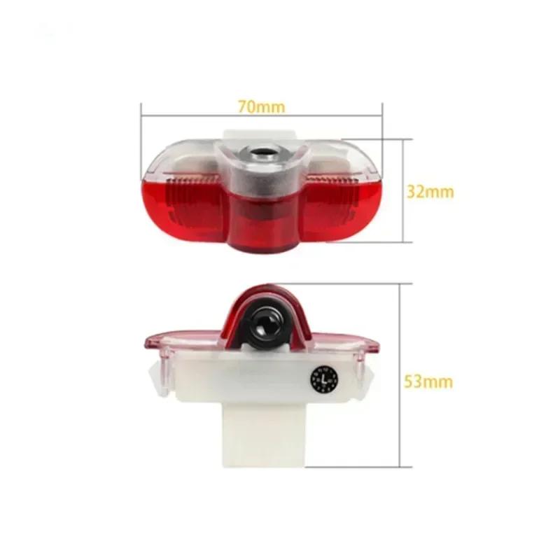 JIYQ3 HD LED Car Door Projector Welcome Light For Skoda VRS Logo Octavia A5 MKII 2006 2008-2013 Accessories