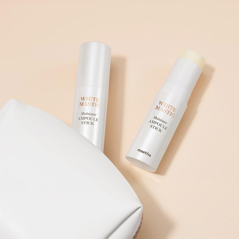 Mastina White Mastic Six Hours Ампульный массажер 15 мл + увлажняющий ампульный стик 10 г, 1 комплект