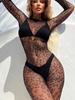 Новые эротические боди, сексуальное ажурное нижнее белье, чулки с открытой промежностью, чулки на все тело, порно, женская секретная одежда, секс-пижамы