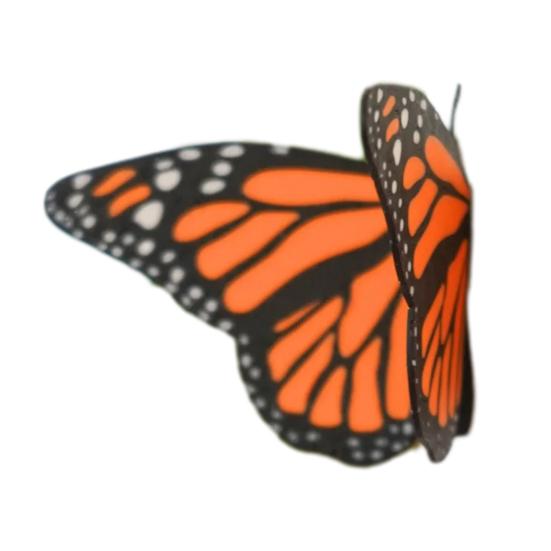 3 шт. Магниты-бабочки для холодильников Реалистичные Двусторонние Крылья Гибкие Магниты для Домашнего Декора в виде Бабочек