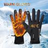 Motorcycle Bike Bicycle Cycling Gloves Winter Warm Gloves Waterproof Antislip Outdoor Sports Ski Mountaineering Gloves Touch Screen