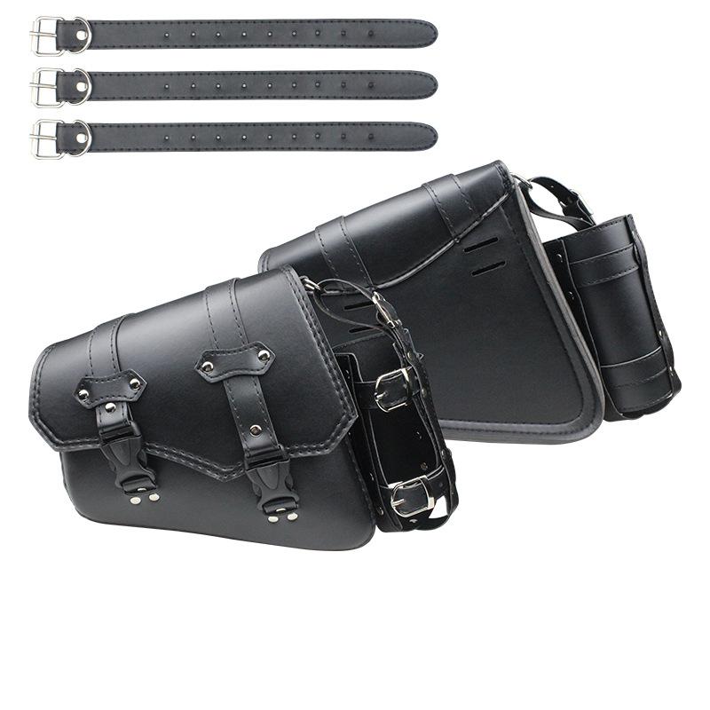 Боковая сумка-коробка в стиле ретро для мотоцикла, боковая подвесная сумка, быстросъемная треугольная большая сумка для чайника, набор для хранения, сумка Knight.