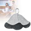 Felt Head Protection Bath Anti Heat Free Size Russian Style Shower Cap Sauna Hat