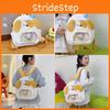 Dog Cartoon Plush Backpack With Durable Material Comfortable Straps Shoulder