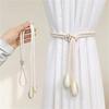 1PC Hand Braided Curtain Strap Adjustable Curtain Tie Backs New Curtain Buckle Living Room