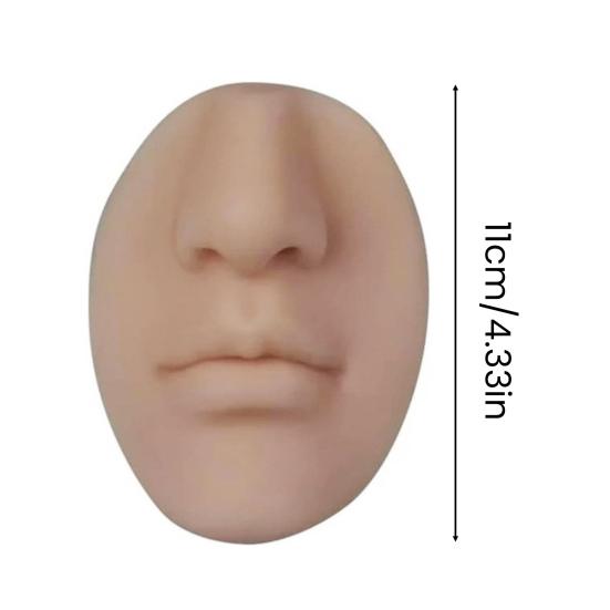 Настенный дозатор мыла Yousheng в форме носа с прочной клейкой основой, легко сжимаемый силиконовый насос для жидкого мыла