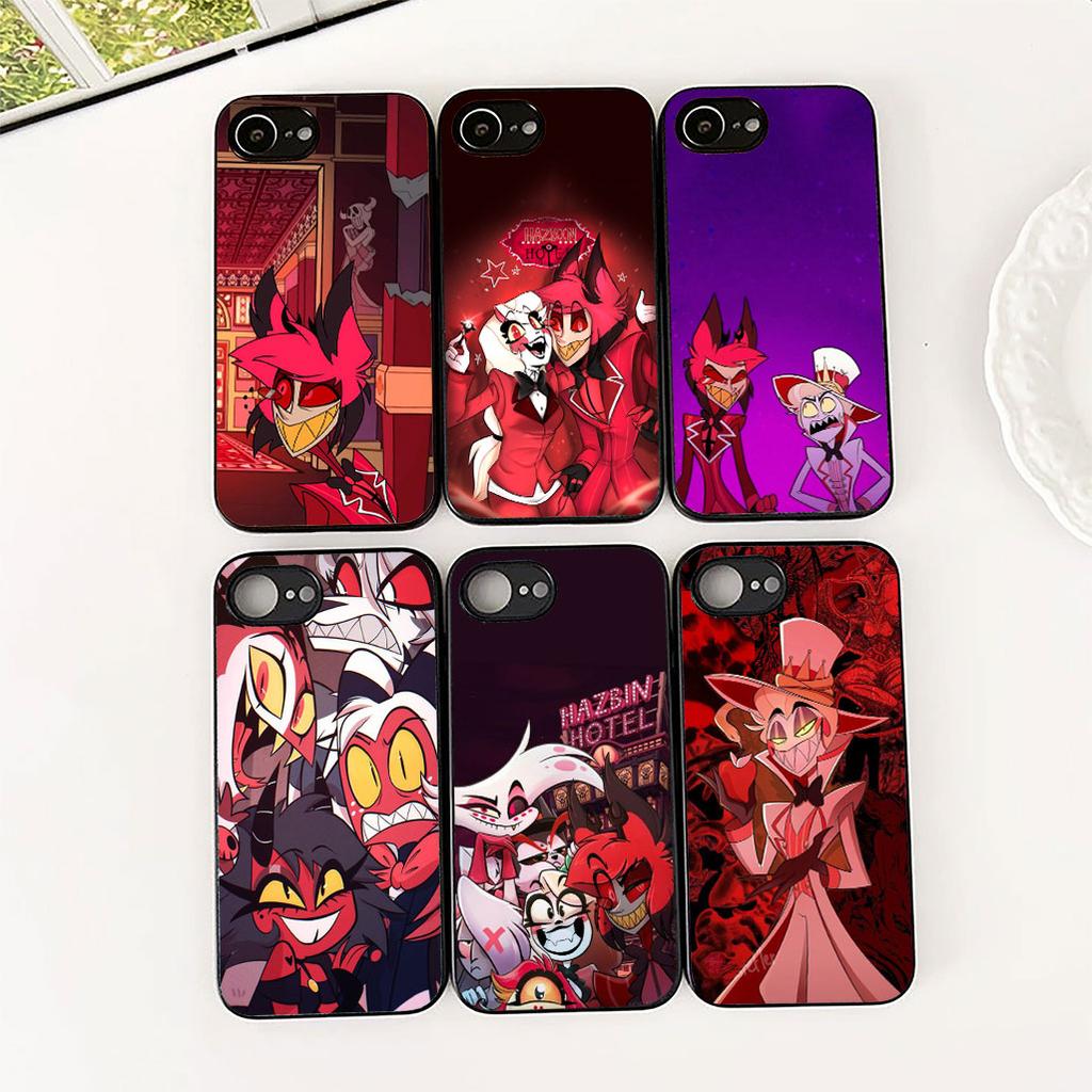 for Samsung Galaxy S10 S8 S9 Plus A33 A34 A31 70 A71 A72 Note 20 9 8 S10E Phone Case Alastor H-Hazbins Charile Hotels Angel Dust