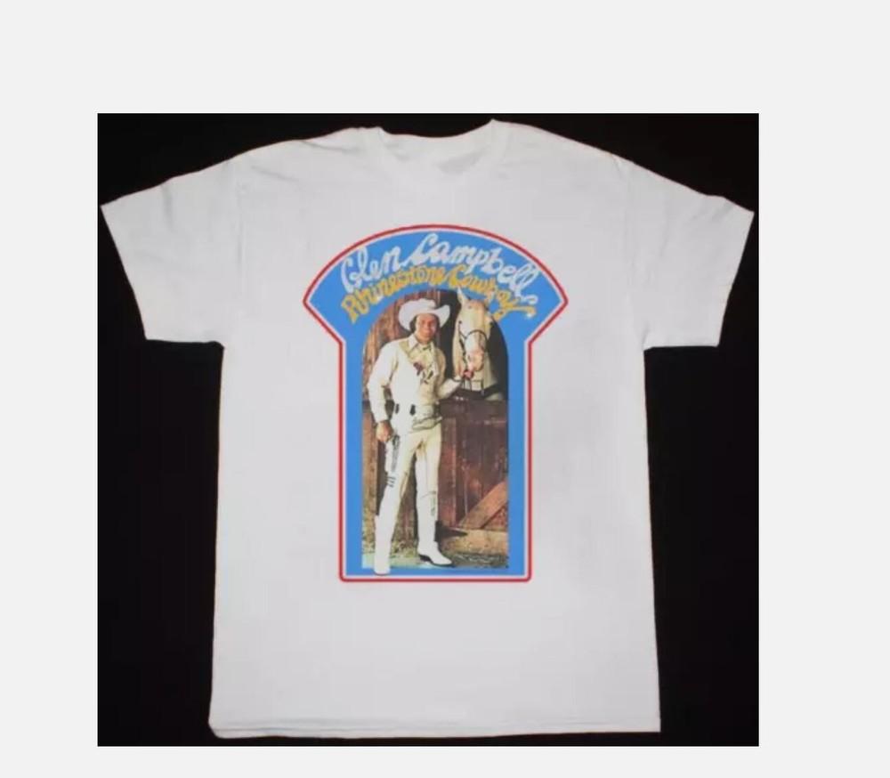 Glen Campbell 1975 Tour T Shirts All Size S-5XL Unisex T-Shirt