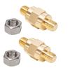 Side Post Battery Terminal Bolt Compatible with GM and Other Accessories to Battery,Standard Battery Post Stud Extender Screws 3/8 16 Stud Bolts,Pack