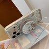 Мультяшный вращающийся щенок Магнитный чехол для телефона для iPhone 16, iPhone 17 и iPhone 17 Pro Max
