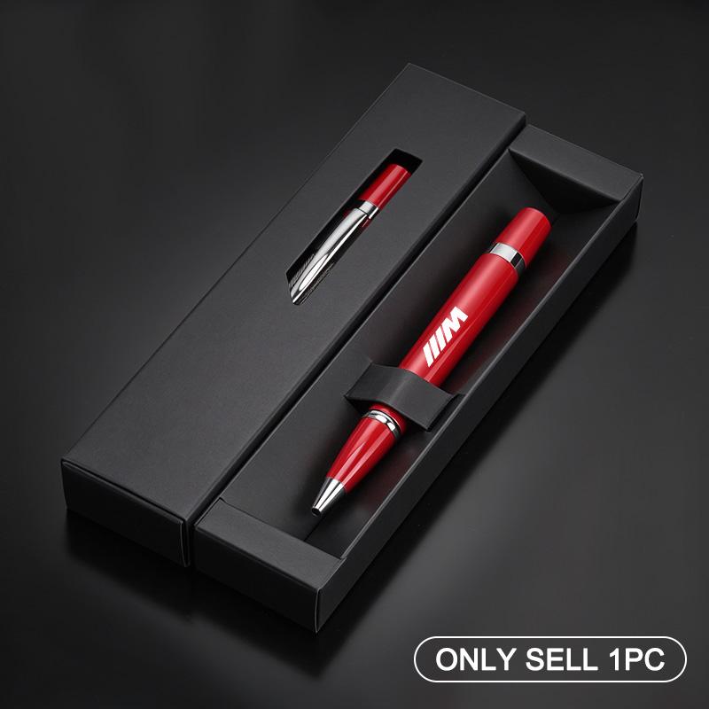 Luxury Customized Metal Signature Pen Durable Gel Pens Business Ballpoint Pen Gifts With Box for BMW M 50th Anniversary X1 X2 X3