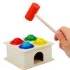 Wooden Hammer Game for Learning Colors Montessori Game