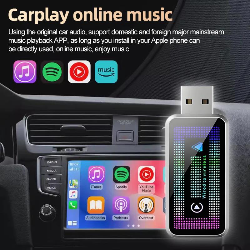 Беспроводной адаптер Carplay Android Auto 2-в-1 Smart Dongle 2025 5G WIFI Для iPhone Android Телефона Для BMW X3 E83 F25 G01