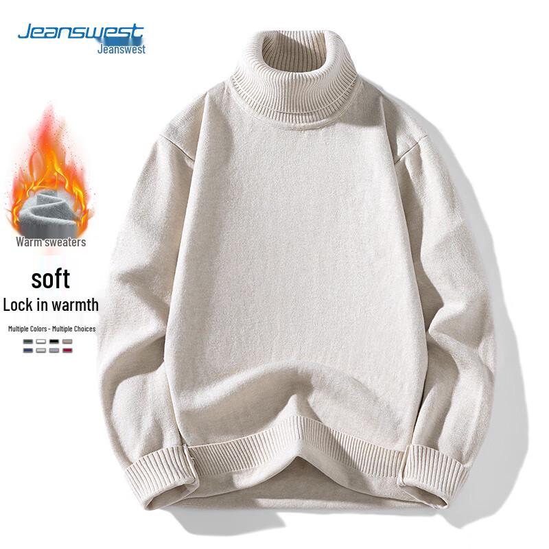 JEANSWEST Men's Turtleneck Sweater