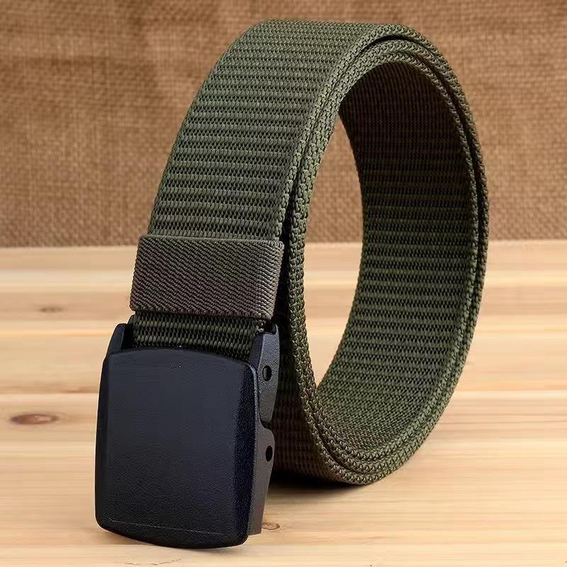 Ремень холщовый тактический уличный мужской ремень брюки нейлон универсальный повседневный студенческий военная подготовка тканевый ремень