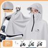 Raincoat for Women, Specifically for Electric Scooters, Long Full-Body Rain Cover, Storm-Proof, Integrated Thickened and Enlarged Rain Poncho