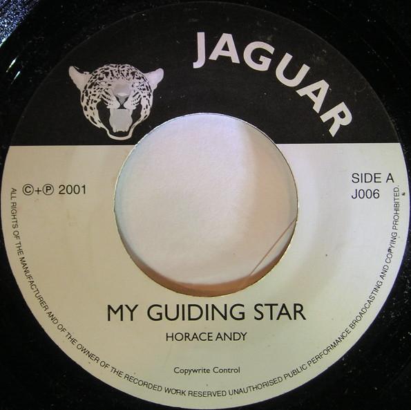 7-дюймовая пластинка HORACE ANDY My Guiding Star J006 Jaguar 2001 UK Регги Ска Даб Б/у