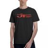 JT Racing Красный Логотип 100% Хлопок Повседневная Дышащая Удобная Рукав Мужская Дизайнерская Одежда Футболка Мужская