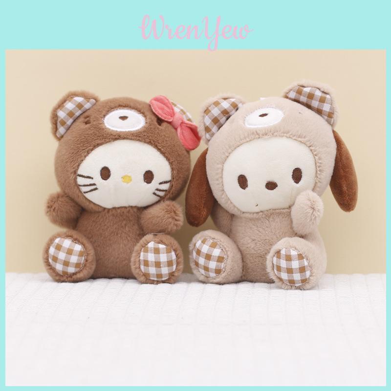Милый брелок-подвеска в виде плюшевой куклы Sanrio Melody Cinnamoroll Kuromi