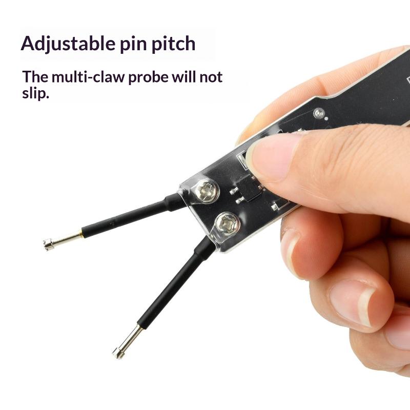 New New 1000UF 5000UF Capacitor Discharge Pen Capacitor Discharge Tools Fast Discharge Adjustable Spacing Electronic Repair