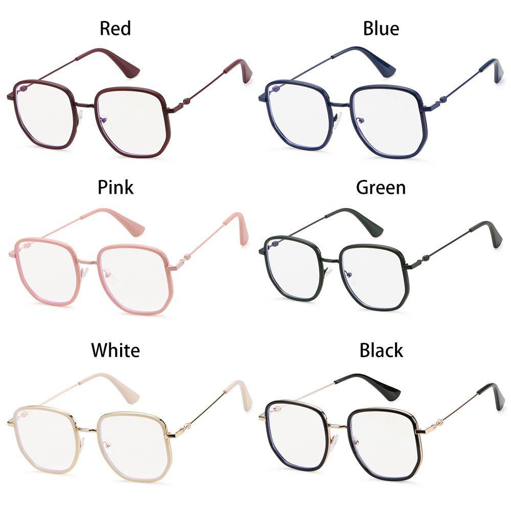 Frame Eyeglasses Big Frame Anti Blue Light Glasses Computer Goggles Anti-radiation Office Glasses