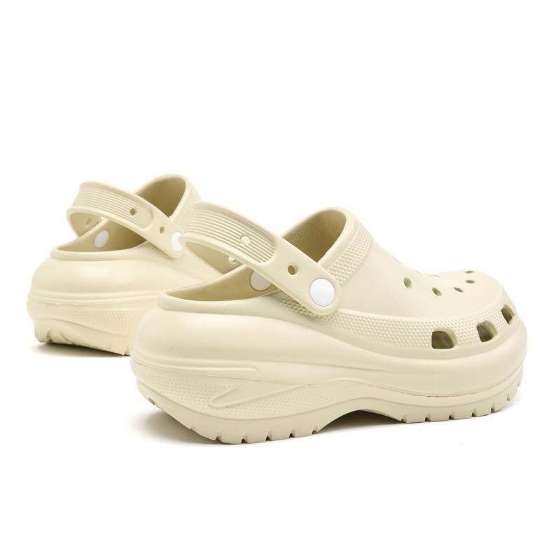 Standard-free Light Wheel Hole Shoes Classic Thick-soled Eva Non-slip Heightening, Hot-selling On the Beach