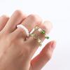 Cute Elastic Pearl Bohemia Love Heart Flower Party Jewelry Women Ring Finger Ring Set Beaded Rings