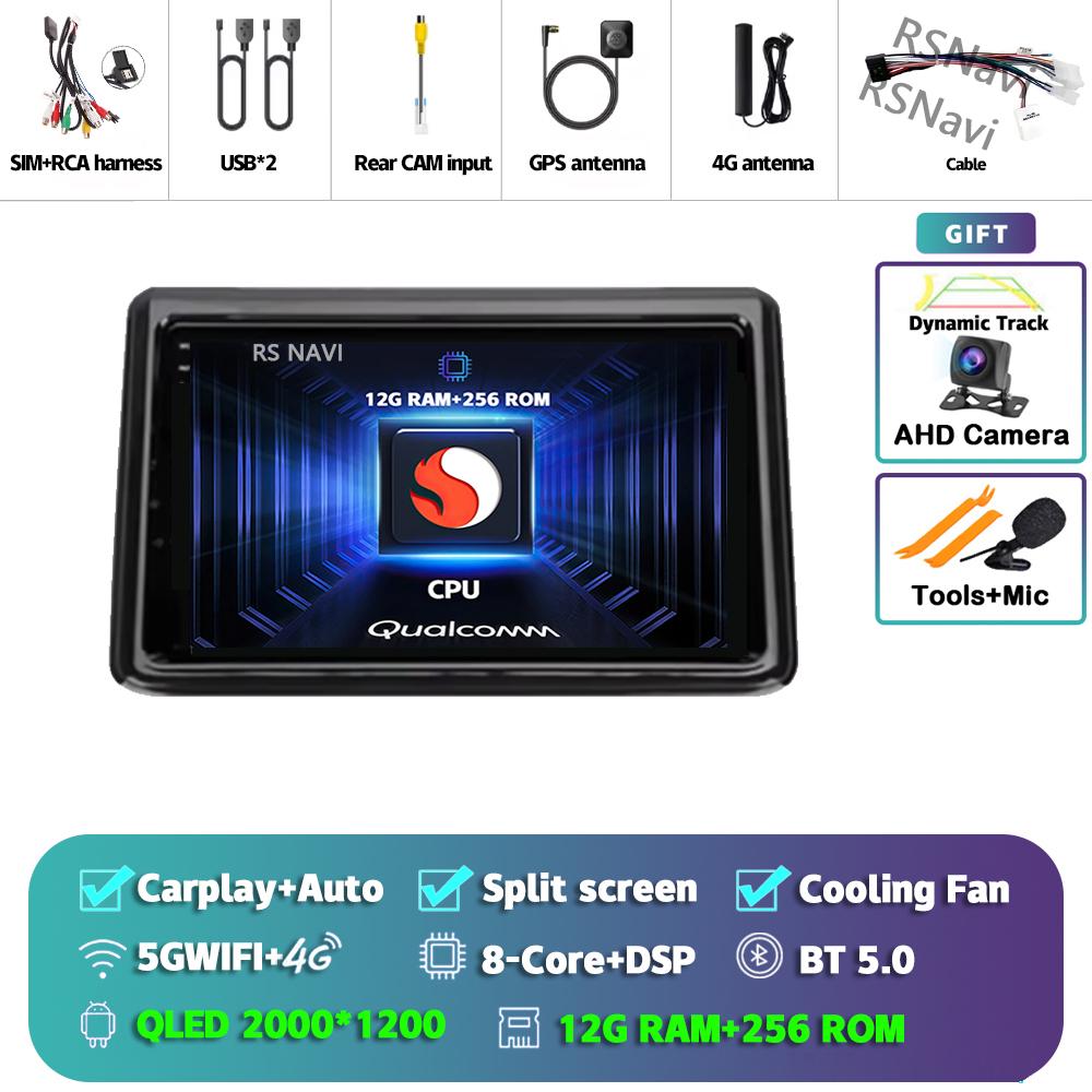 Android 14 Carplay Auto For Toyota Noah 2014 - 2020 Car Radio Player Multimedia stereo Navigation 360 Camera Head Unit AI Voice