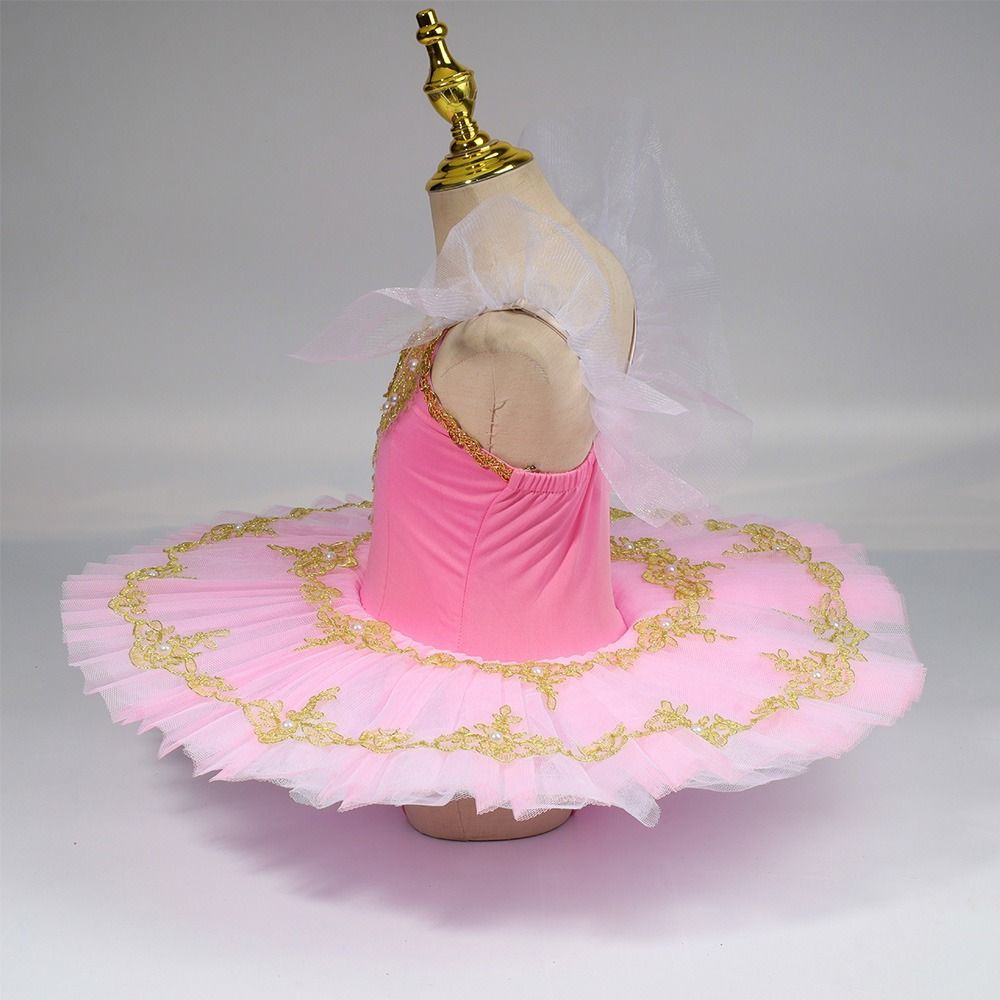 Жемчужное Детское Балетное Платье Современная Одежда для Выступлений Модное Платье Принцессы Девочки Дети
