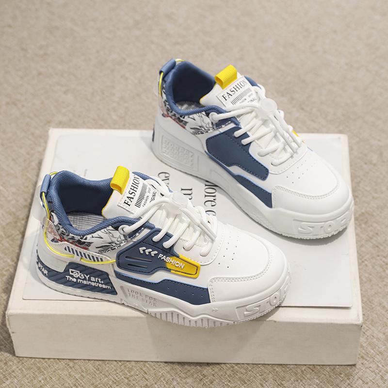 2025 обувь для родителей и детей мужская весенне-летняя повседневная обувь на доске персонализированная молодежная низкая спортивная обувь на доске мужская трендовая обувь