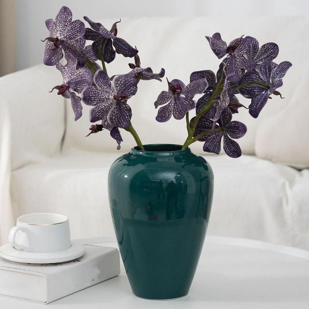 7 Heads Phalaenopsis Branch Real Touch Simulation Orchid Flowers Fake Flower Party Favors