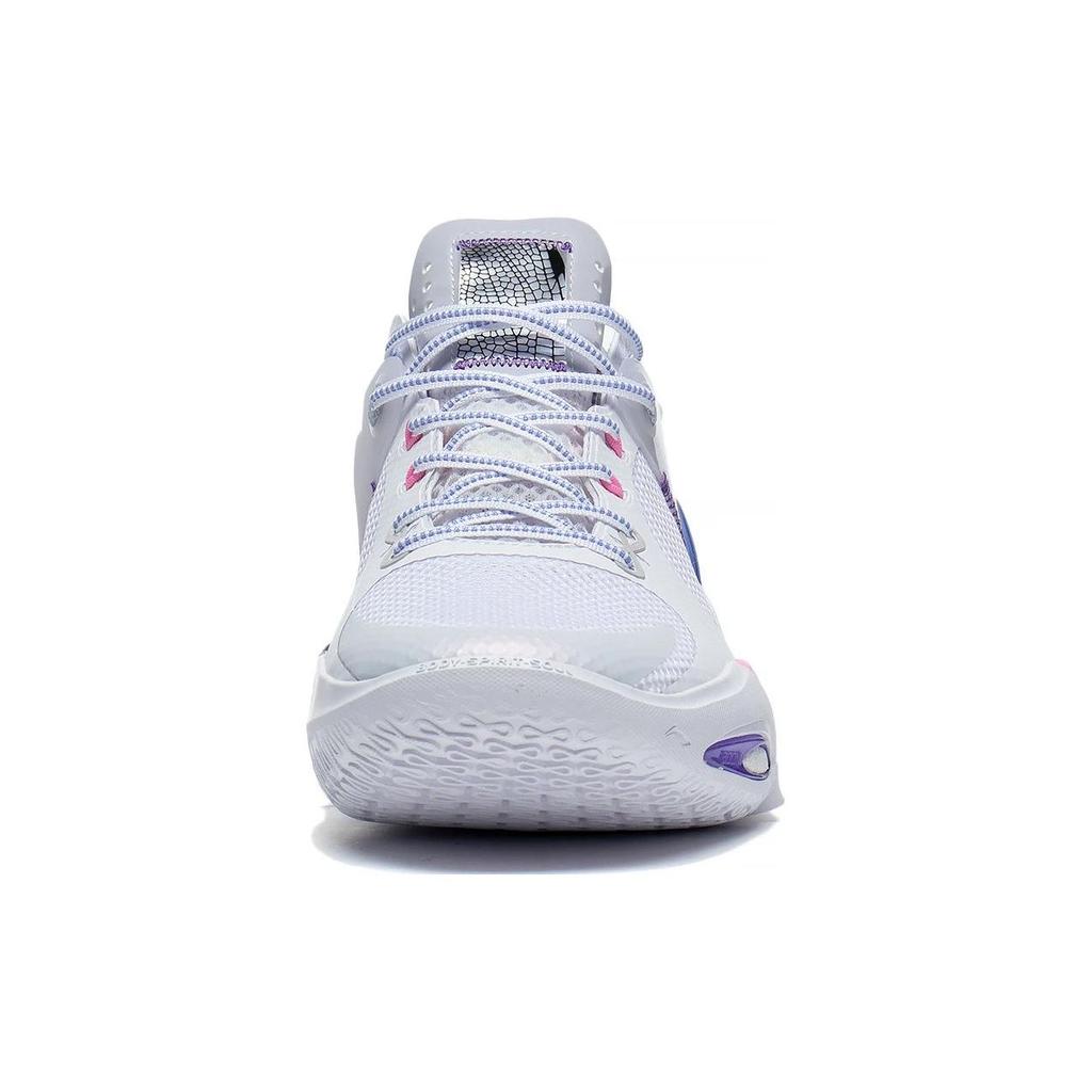 Li-Ning Wade Fission 8 Wing Vein Мужские кроссовки Белый Синий Фиолетовый ABPT029-11