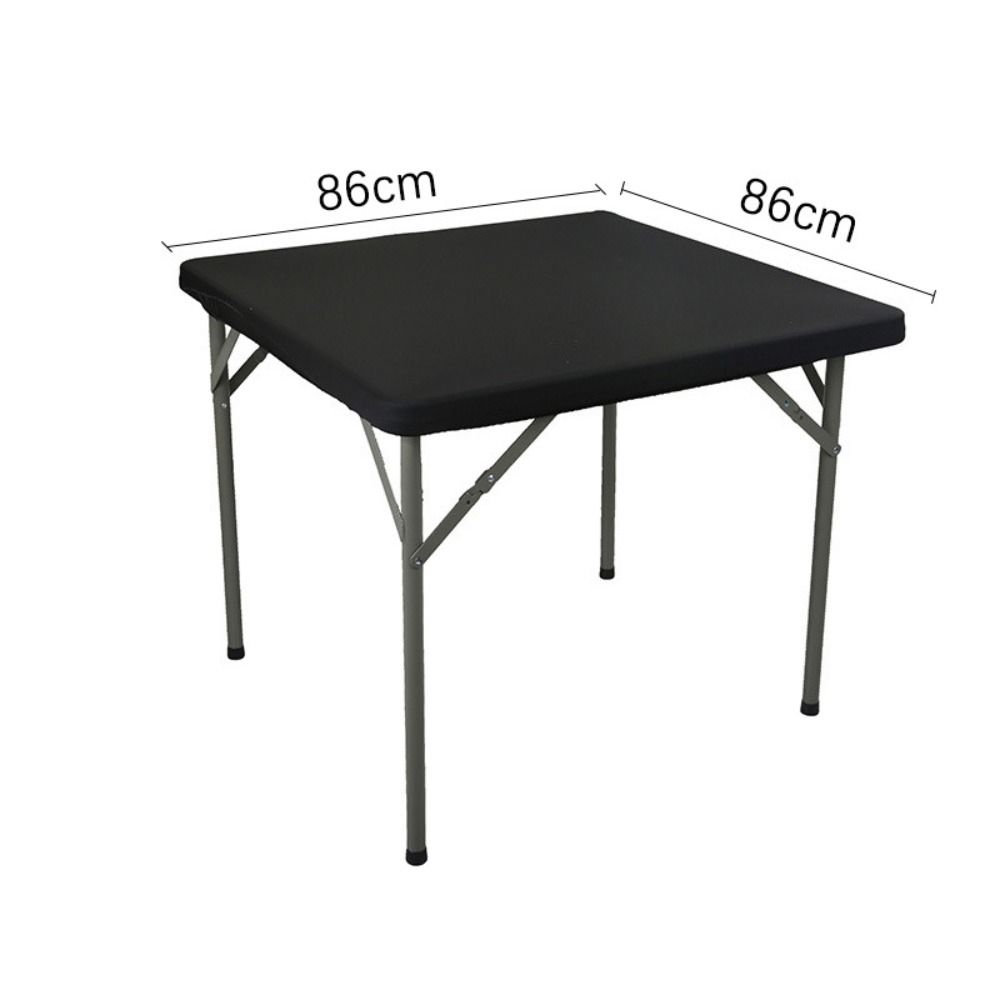 86X86CM Stain-Resistant Tablecloth Elastic Picnic Table Cloth Square Table Cover Home