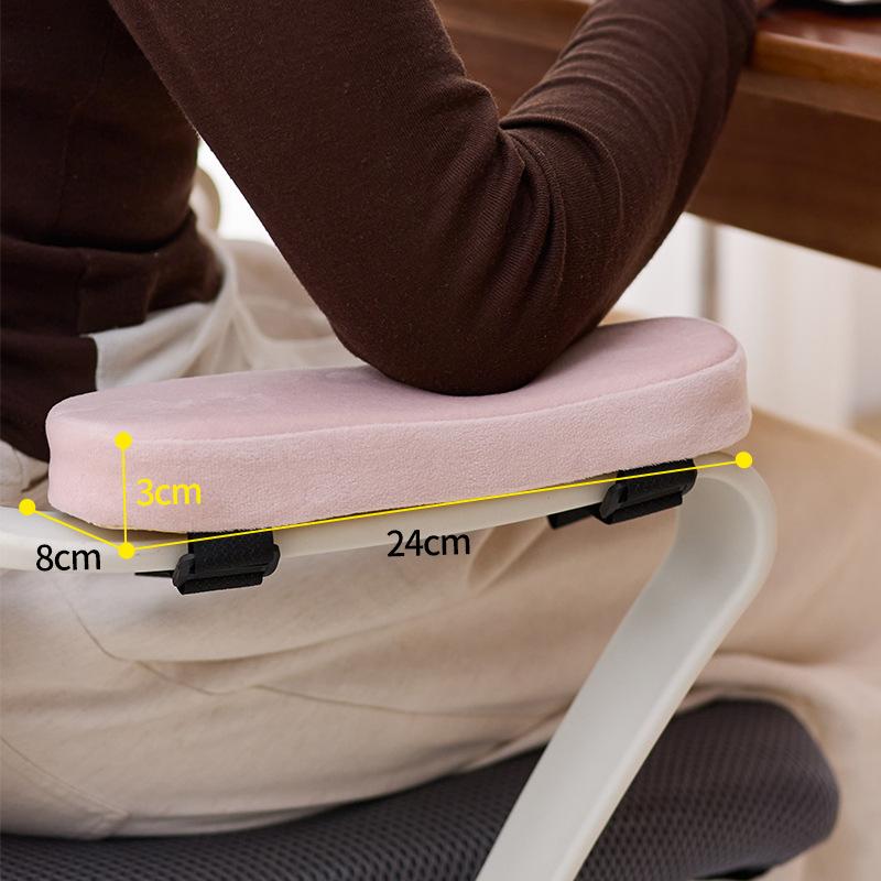 Office Chair Arm Pads - Soft & Comfortable Memory Foam Arm Rest for Desk Chair & Gaming Chair Armrest Pads - Arm