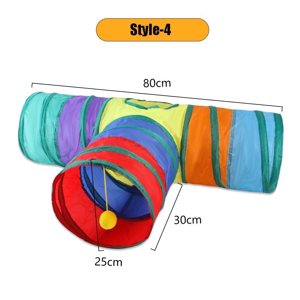 Pet Supplies Cat Play Tunnel Tube Collapsible Hamster House Tunnel For Pet Gerbil Rat Small Animals