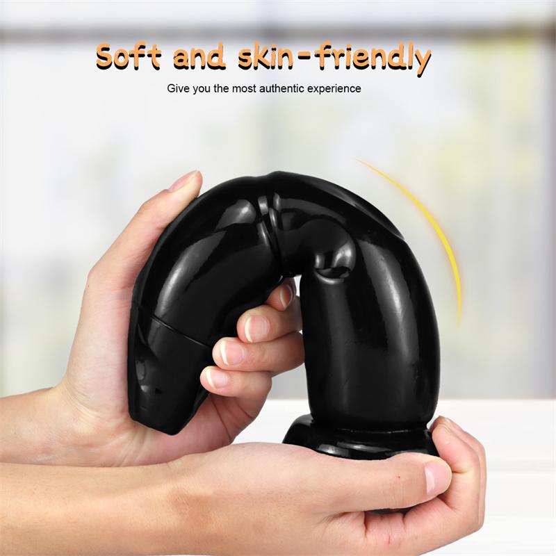 Пушка Увеличенный Симуляционный Дилдо Женский Жеребец Фаллос Задний Двор Задняя Пробка Мастурбатор