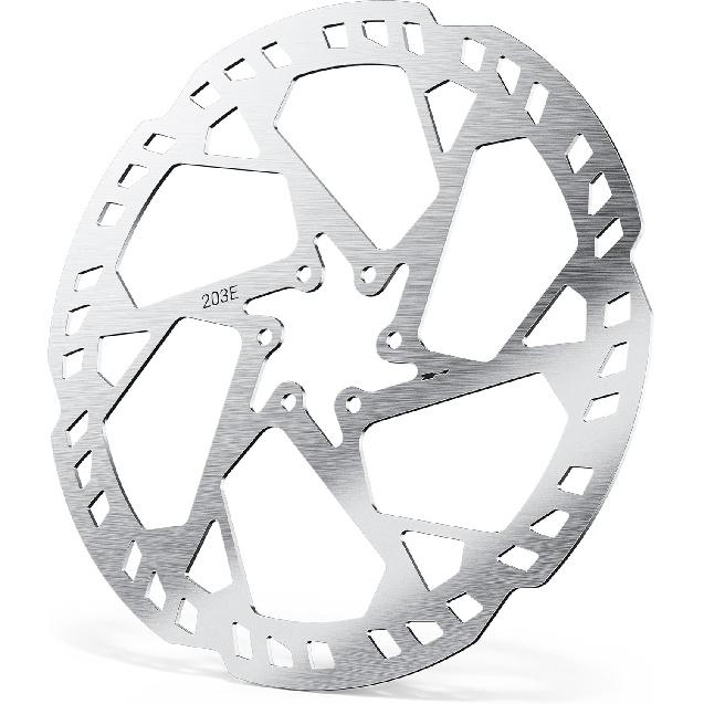 Прочный усиленный задний тормозной диск из нержавеющей стали толщиной 203 мм для Light Bee/Surron/Sur-Ron/Sur Ron X/Sur Ron S/X160/X260