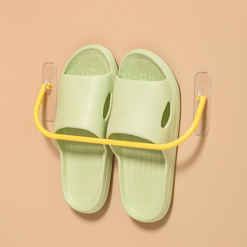 Настенная полка для обуви Складная вешалка для обуви Полка для хранения тапочек