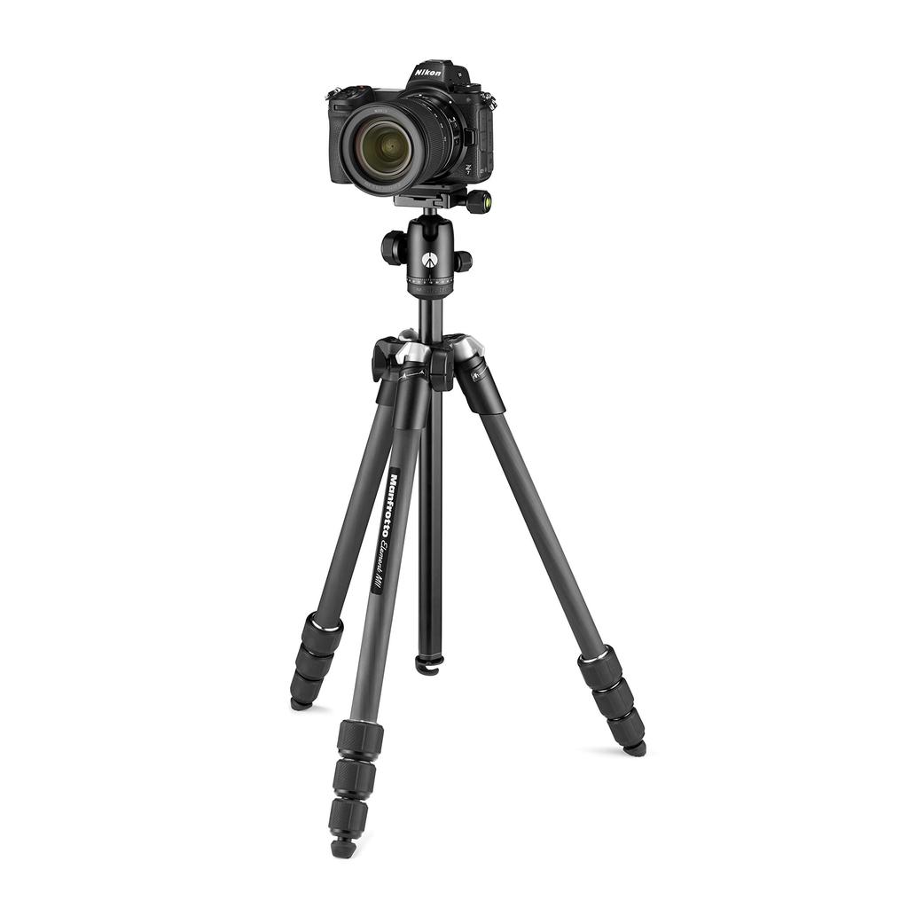 Комплект Manfrotto Element MII Carbon MBT с пультом, чехлом, адаптером, UNI/PdR 1052021