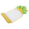 Water Hammock Float Lounger Pineapple Fruit Pattern Foldable Multifunction Inflatable Float Lounger for Beach Pool