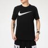 Nike Футболки Мужские Черные С Круглым Вырезом Умеренный Прямой Крой CZ9725-010